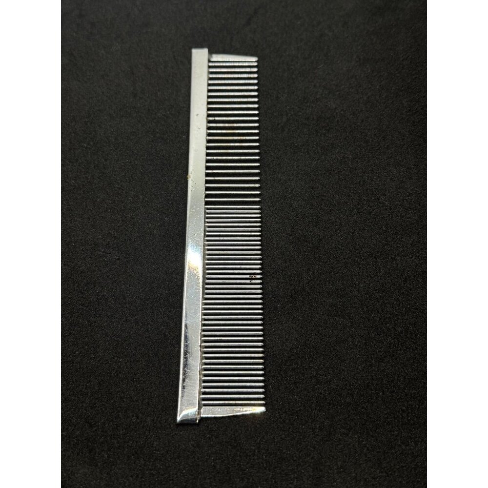 Metal Comb With Fine & Wide Teeth For Pet Grooming